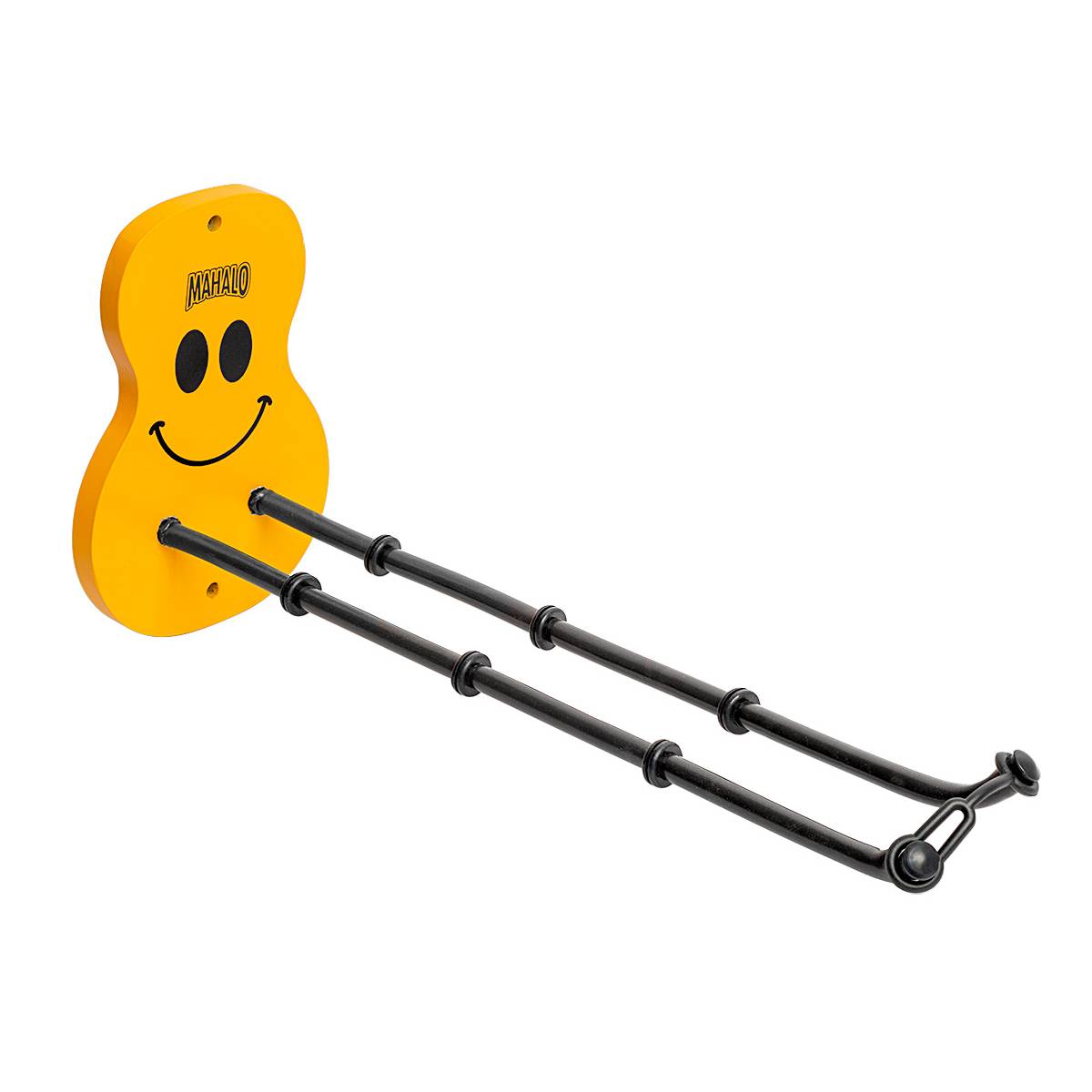 Mahalo MZHA1L Smiley Long Leg Ukulele Wall Hanger for Uke