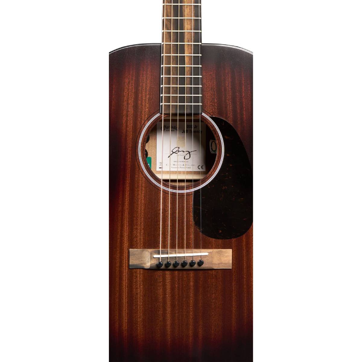 Martin 000 JR E Jeff Tweedy Junior Acoustic Guitar Certified Sapele w/ Pickup