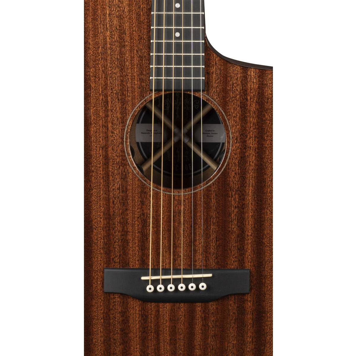 Martin SC-10E Road Series S-13 Fret Cutaway Acoustic Guitar Sapele w/ Pickup