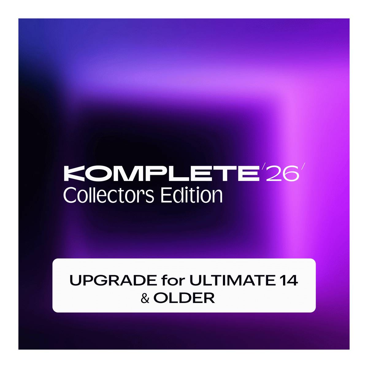 Native Instruments NI Komplete 26 Collectors Edition Upgrade (from Ultimate 14 or Older) - DOWNLOAD CODE