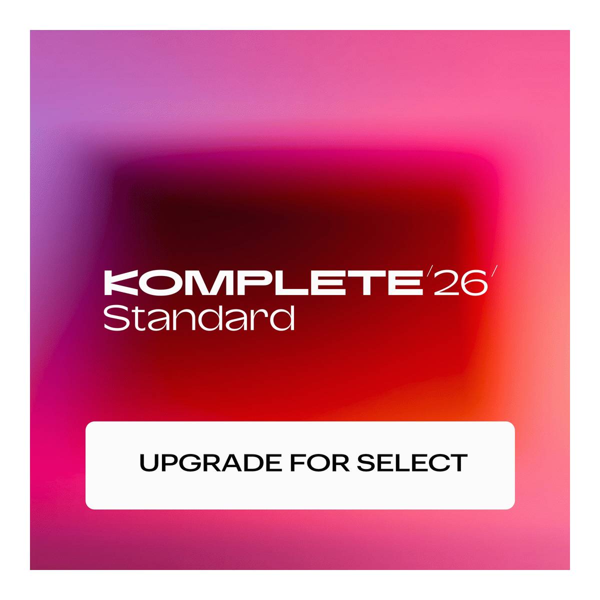 Native Instruments NI Komplete 26 Standard Upgrade (from Komplete Select) - DOWNLOAD CODE