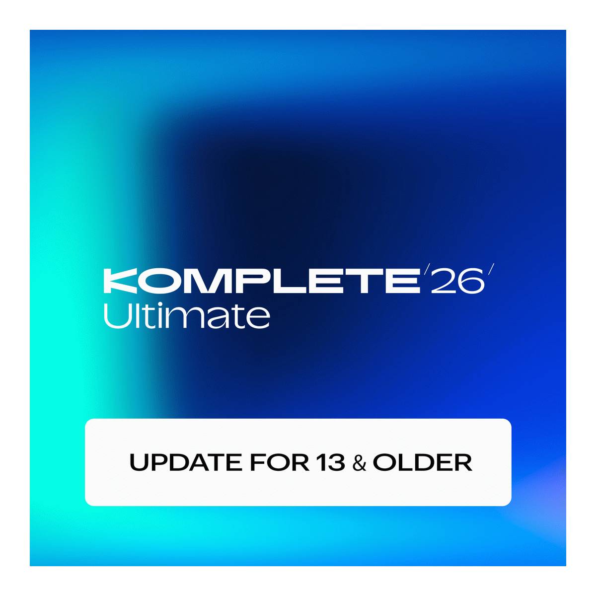 Native Instruments NI Komplete 26 Ultimate Update (from Komplete Ultimate 13 or Older) - DOWNLOAD CODE