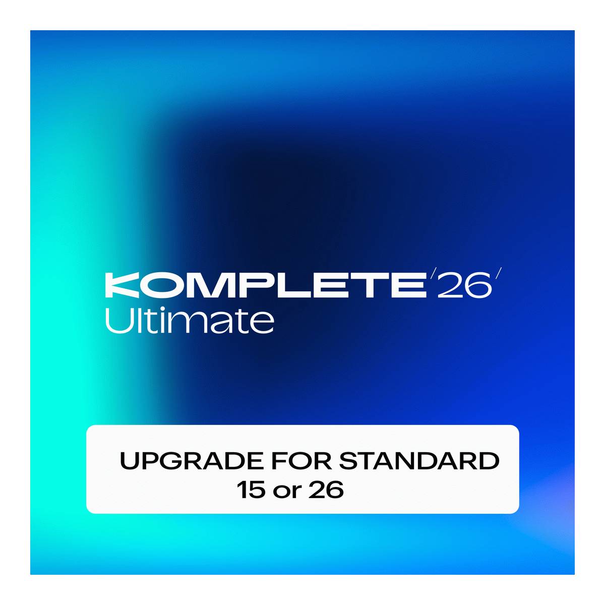Native Instruments NI Komplete 26 Ultimate Upgrade (from Standard 15 or 26) - DOWNLOAD CODE