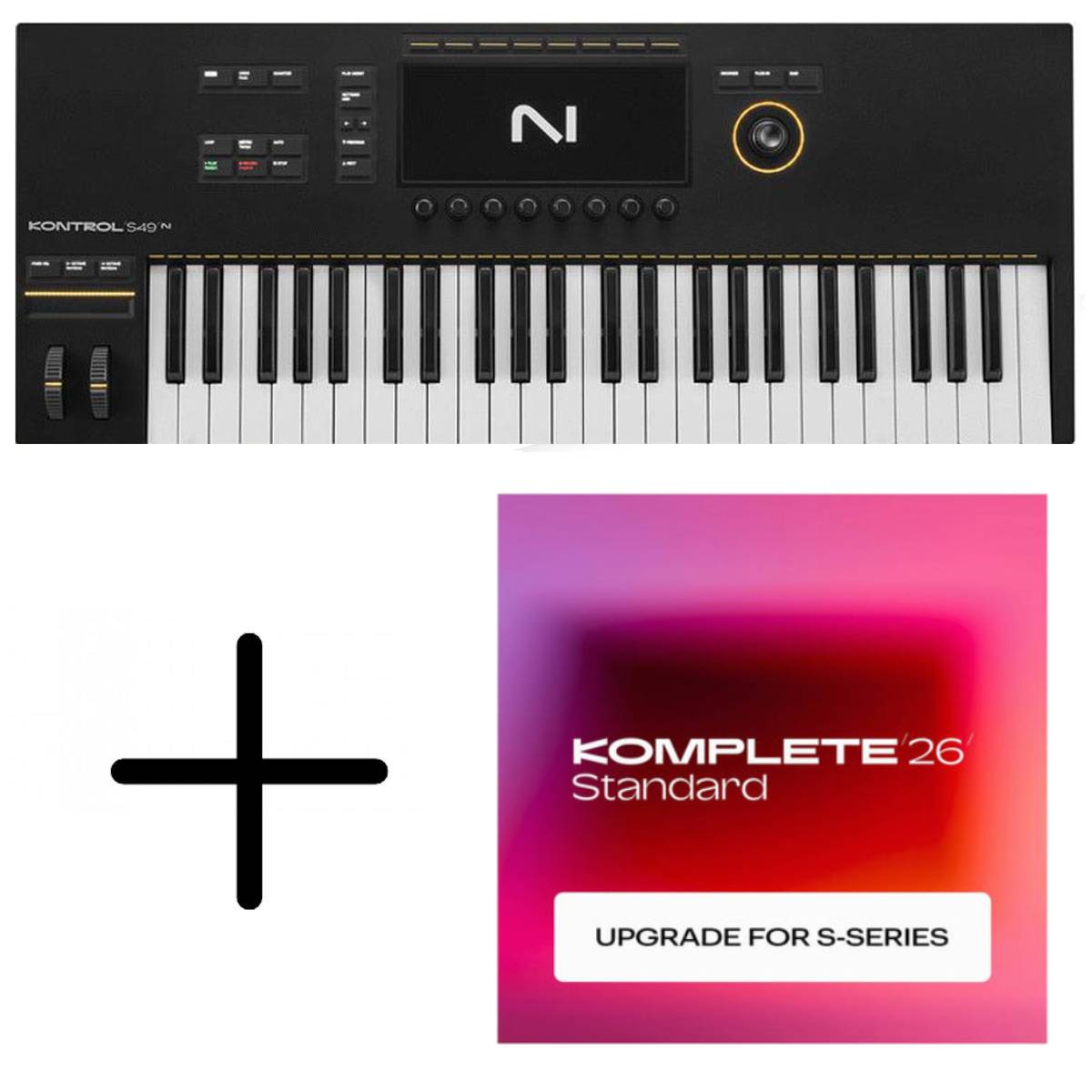 Native Instruments NI Komplete Kontrol S49 MK3 + Komplete Standard 26 Software