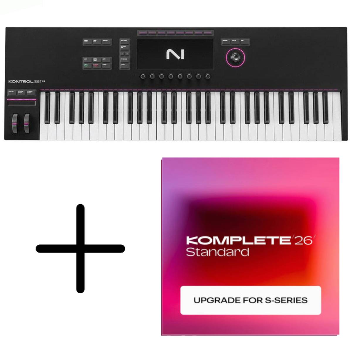Native Instruments NI Komplete Kontrol S61 MK3 + Komplete Standard 26 Software