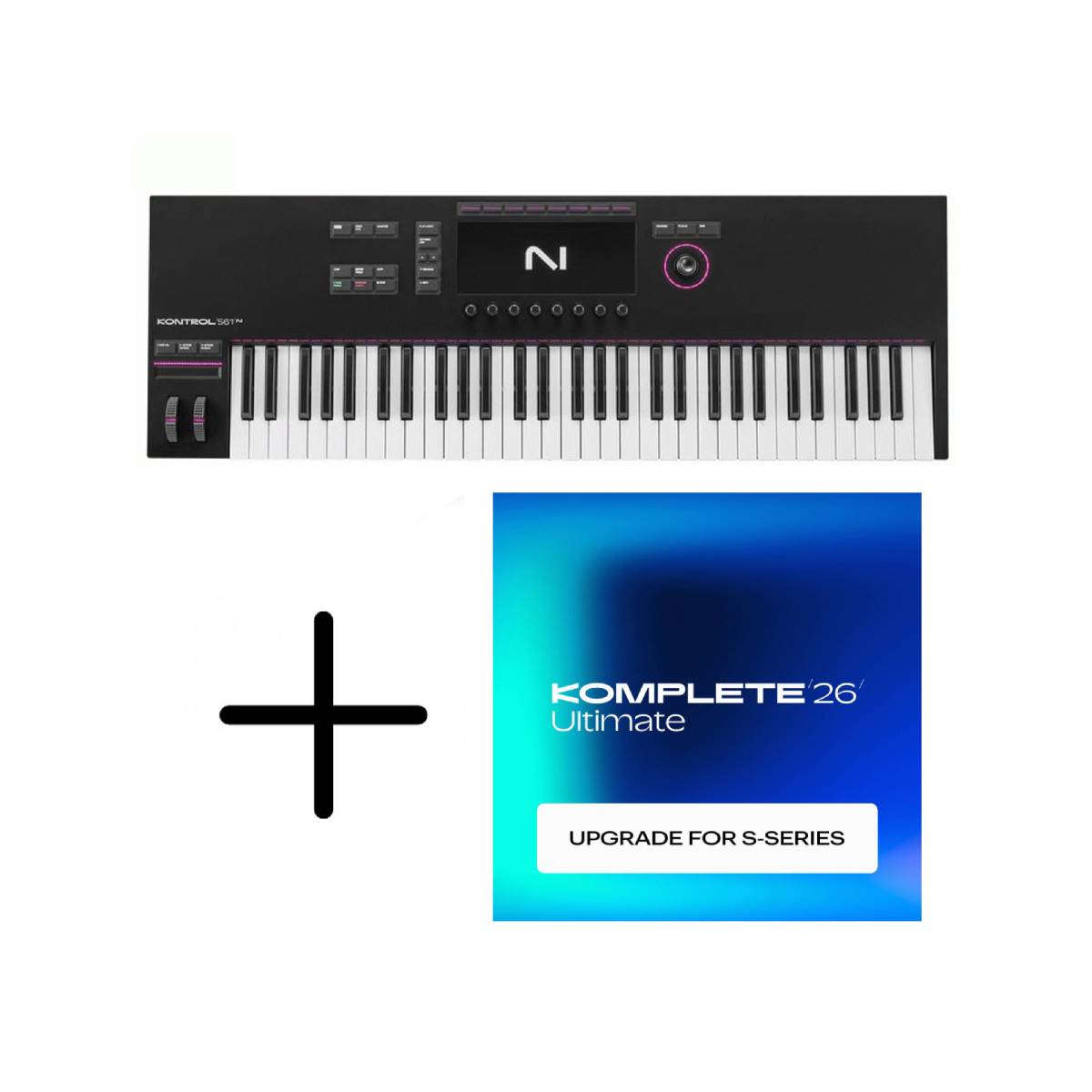 Native Instruments NI Komplete Kontrol S61 MK3 + Komplete Ultimate 26 Software
