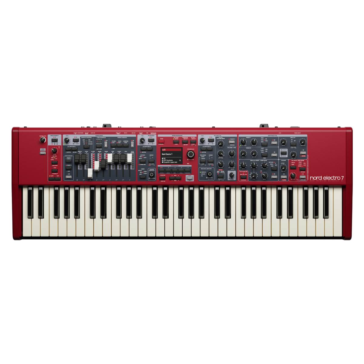 Nord Electro 7 61 Stage Keyboard 61-Note Semi-Weighted Waterfall Keybed
