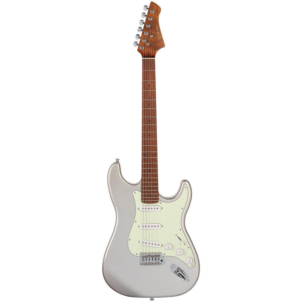 Northstar NS1-IS S-Style Electric Guitar Inca Silver
