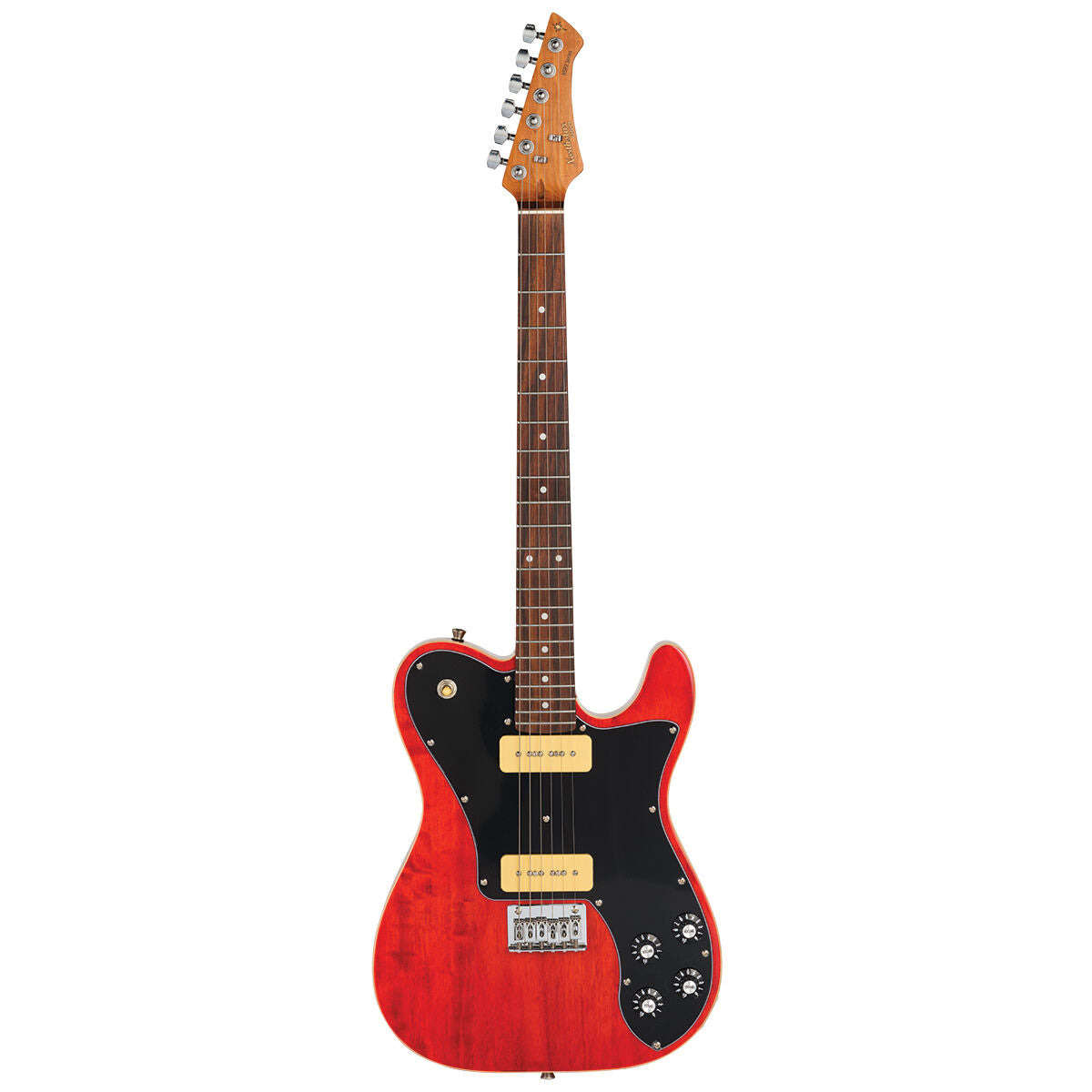Northstar NSP2-NA Pro T-Style Electric Guitar Natural Dark Stain Gloss
