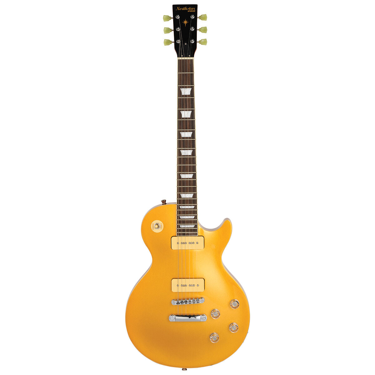 Northstar NSP3-GT Pro LP-Style Electric Guitar Metallic Gold Top