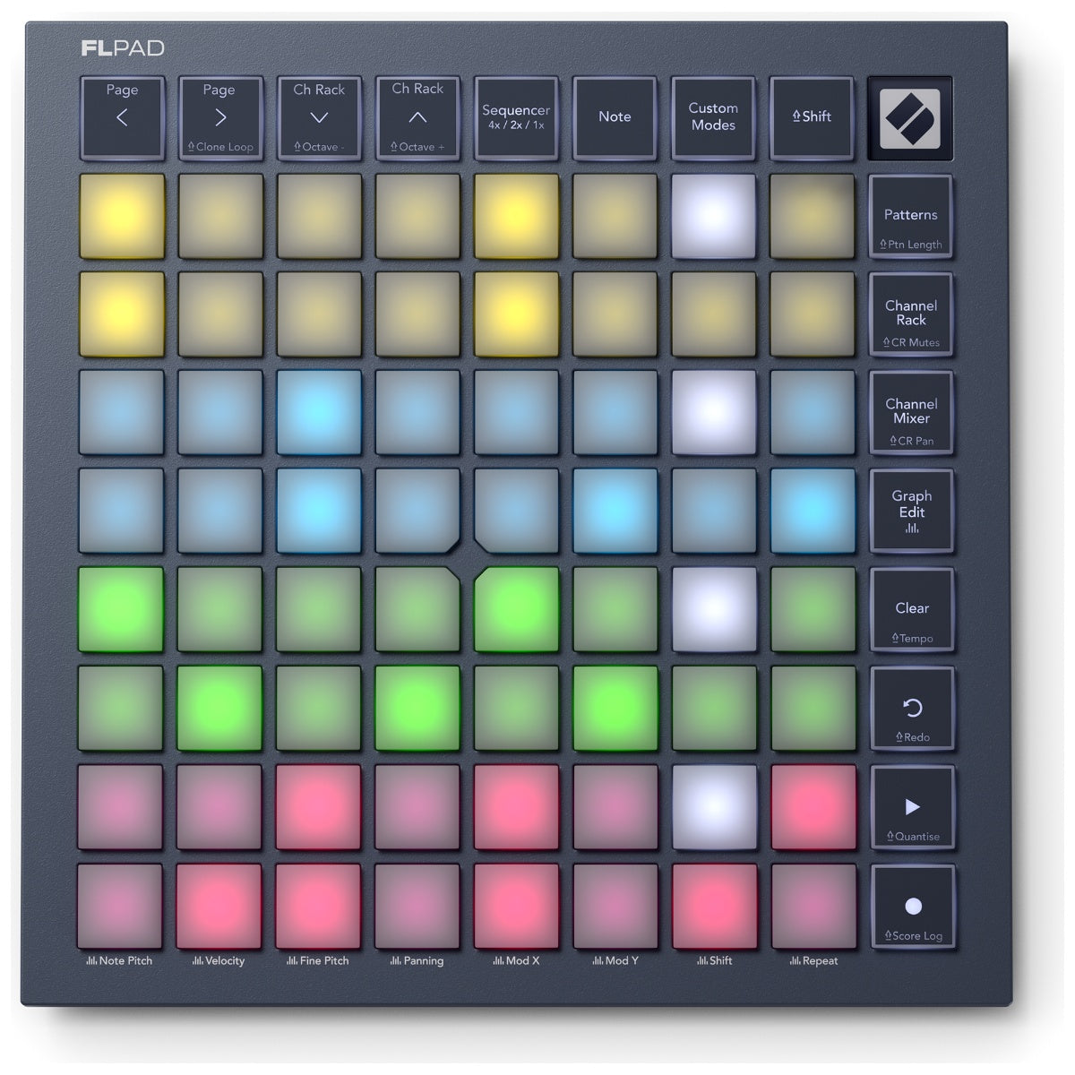 Novation FLpad Mini MIDI Grid Controller for FL Studio