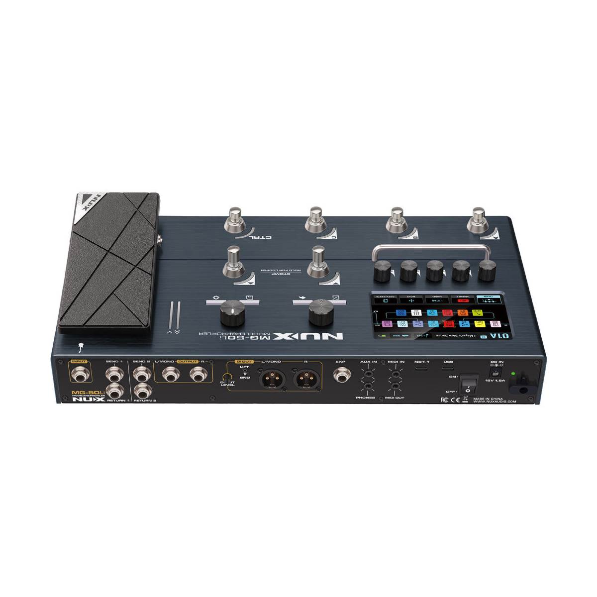 NU-X MG-50LI Versatile Modeller Multi Effects Guitar Pedal Modeler & Profiler