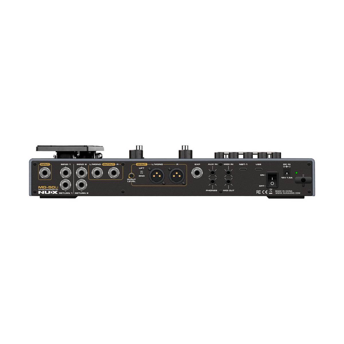 NU-X MG-50LI Versatile Modeller Multi Effects Guitar Pedal Modeler & Profiler