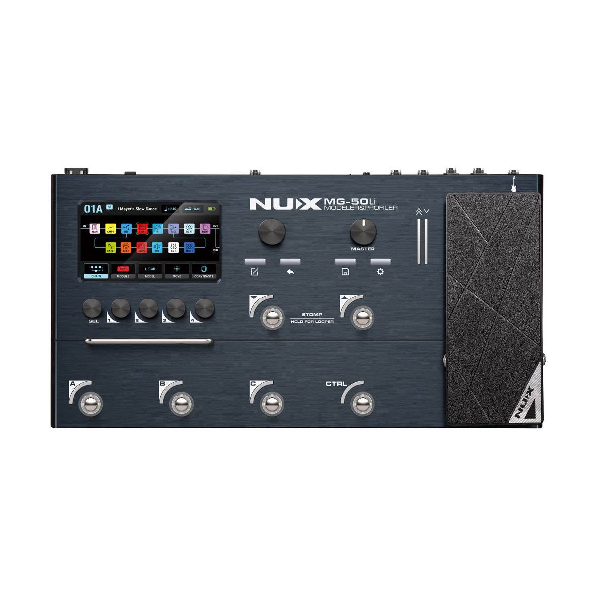 NU-X MG-50LI Versatile Modeller Multi Effects Guitar Pedal Modeler & Profiler