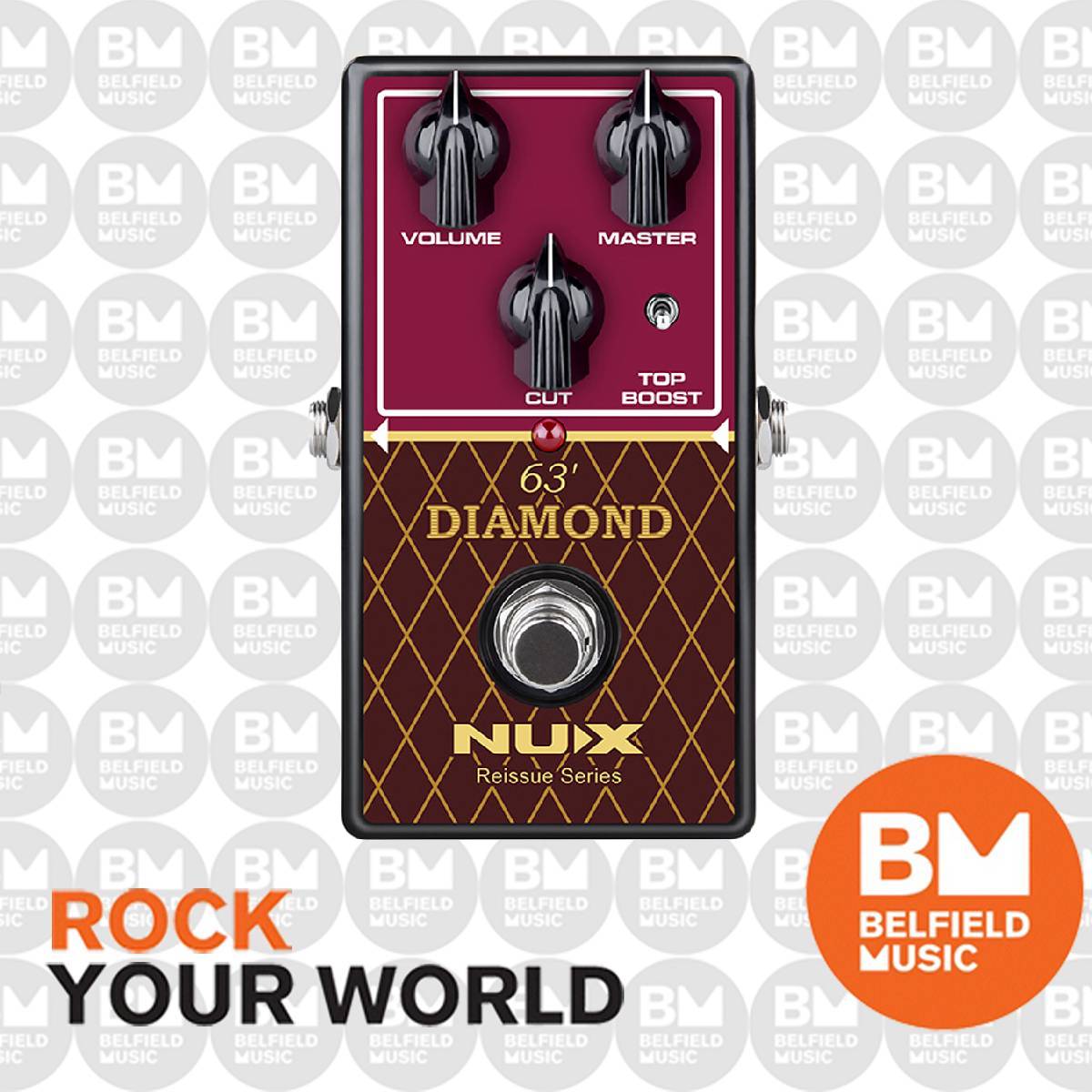 NU-X NX63 Reissue Series '63 Diamond Effects Pedal