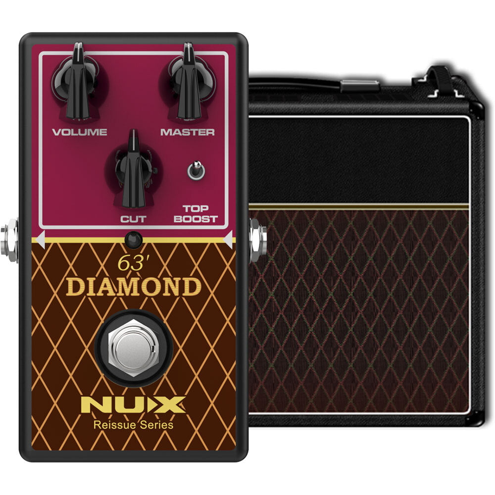 NU-X NX63 Reissue Series '63 Diamond Effects Pedal