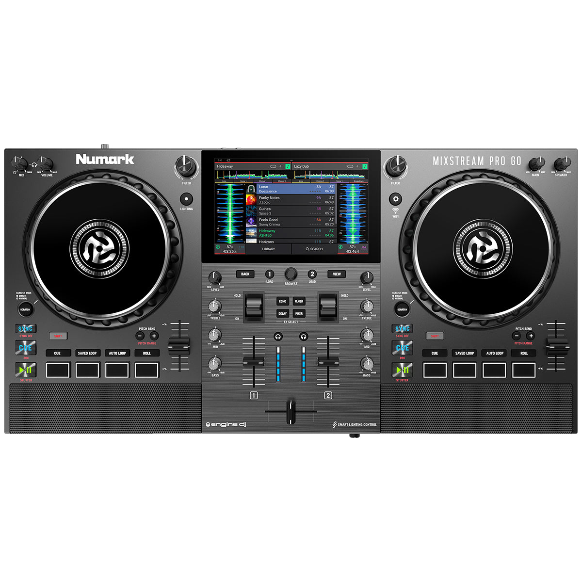 Numark Mixstream Pro Go Standalone DJ Controller w/ WiFi Music Streaming