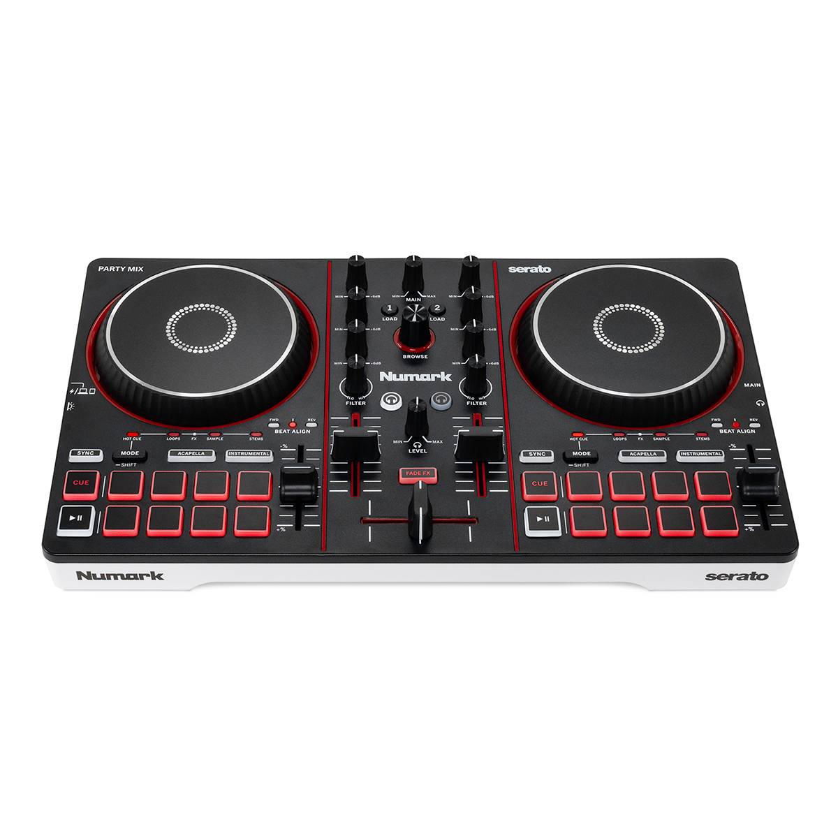 Numark Party Mix III DJ Controller w/ Built-In Light Show
