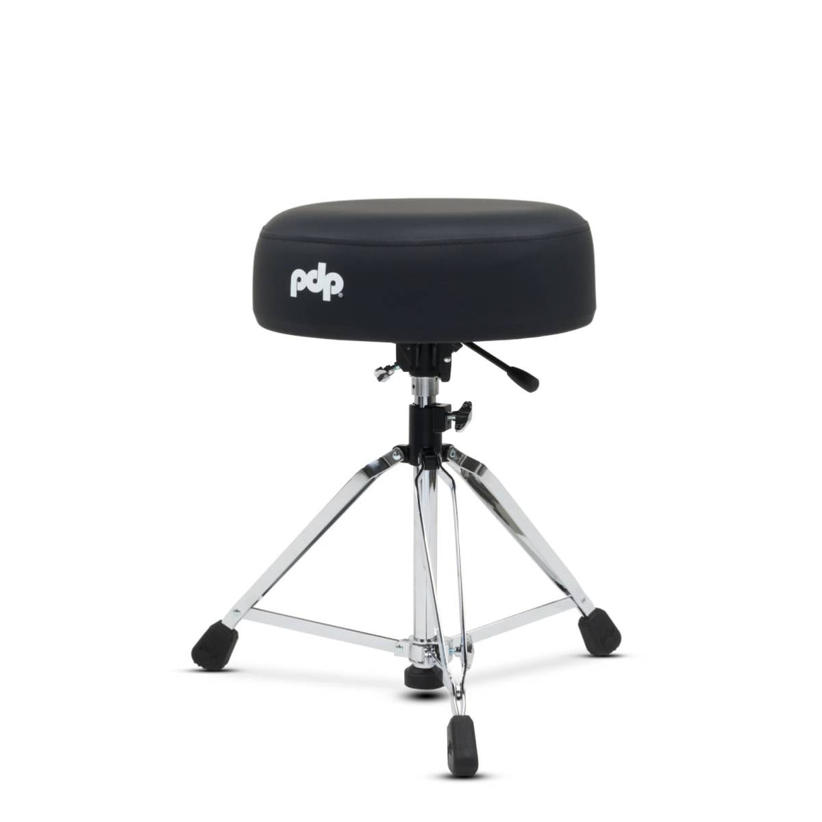 PDP Drums PDDTCOPNR Concept Pneumatic Drum Throne Round Seat Top 15inch