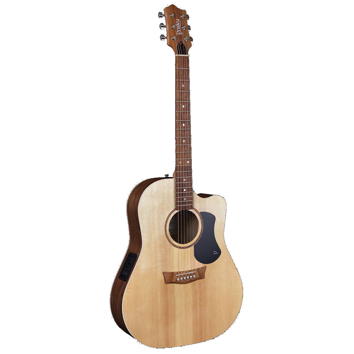 Pratley Classic Series Dreadnought Acoustic Guitar All Solid Spruce Top, Blackwood Back &amp; Sides w/ Cutaway &amp; Pickup