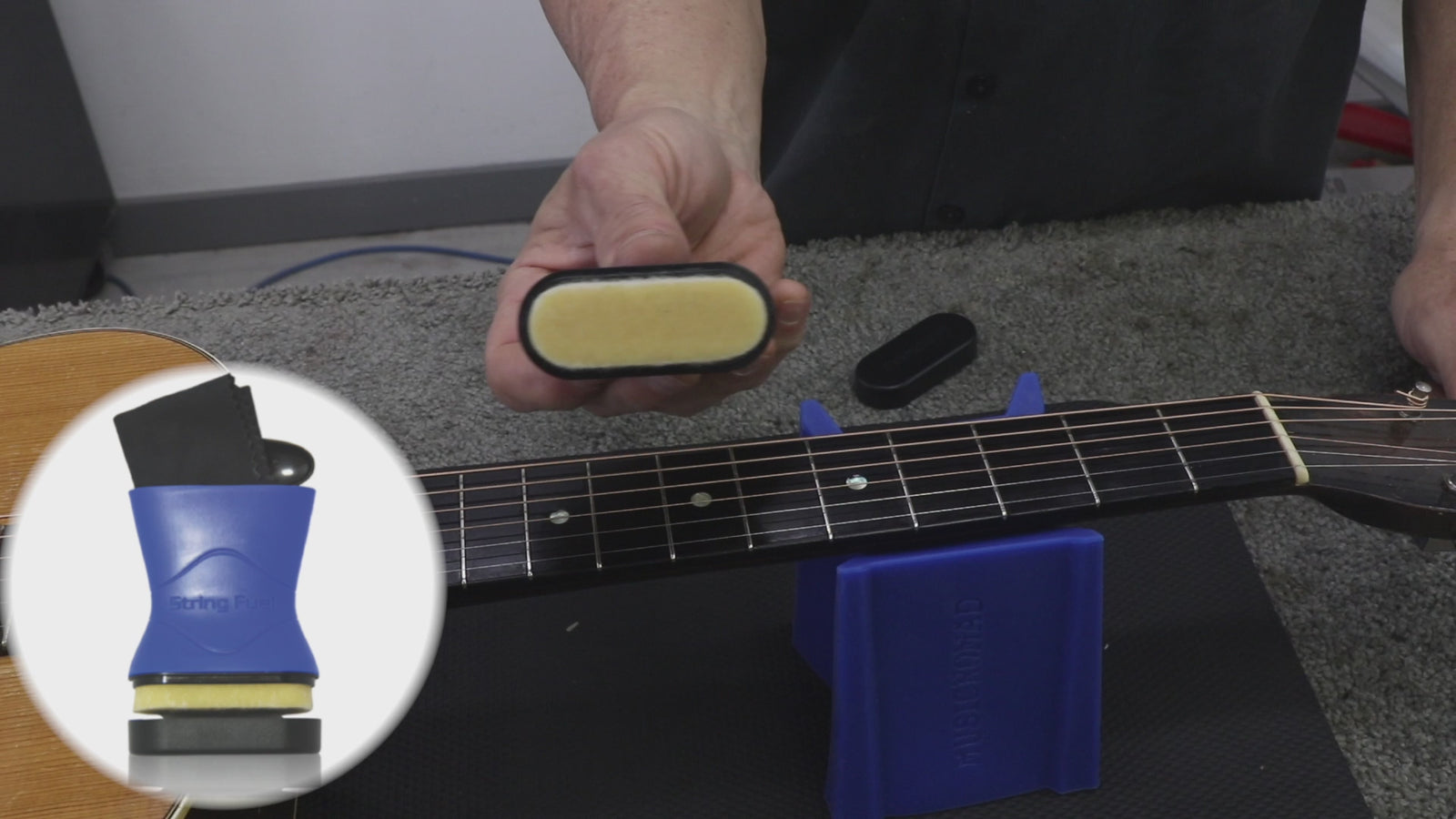 Music Nomad MN109 String Fuel All-In-One String Cleaner & Lubricant