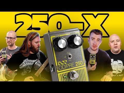 Digitech DOD Overdrive Preamp 250 X - Distortion & Boost Effects Pedal