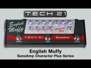 Tech 21 CPSEM SansAmp Character Plus Series English Muffy Effects Pedal