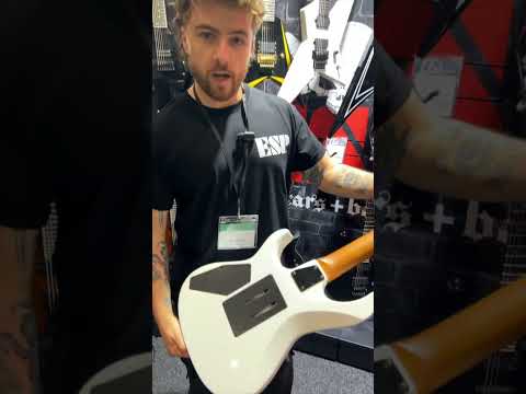 ESP LTD MV-1000 Electric Guitar Pearl White w/ Floyd Rose & Duncans