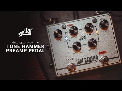 Aguilar Tone Hammer Bass Preamp / Direct Box Pedal V2
