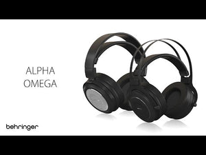 Behringer Alpha Retro Style Open Back High-Fidelity Audiophile Headphones