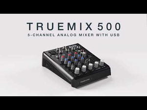 Alto Professional TrueMix 600 5-Channel Analogue Mixer w/ USB and Bluetooth