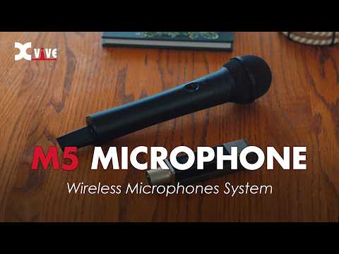 XVIVE M5 Wireless Microphone System 5.8Ghz Handheld Mic