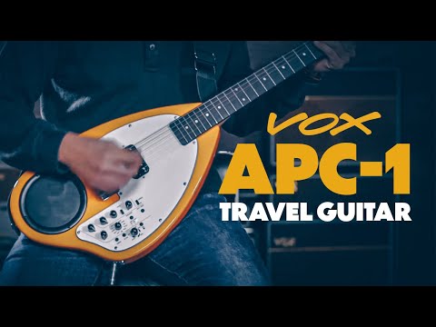 VOX APC 1 Electric Guitar w/ Built-In Speaker & Effects - Red