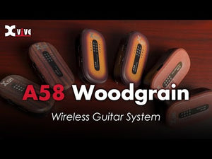XVIVE A58 Guitar Wireless System 5.8Ghz - Rosewood