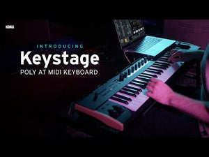 Korg Keystage 61 Poly Aftertouch MIDI Keyboard Controller 61-Key