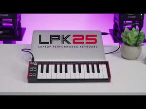 Akai Pro LPK25 MK2 Laptop Performance Keyboard Controller 25-Key