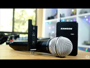 Samson Wireless XPD2-PRES USB Digital Wireless Mic System Lapel Microphone Lavalier Presentation