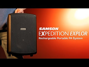Samson Expedition EXPOLR Portable PA System 200w 8inch w/ Bluetooth & Recharegable Battery