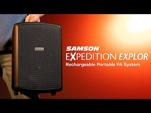 Samson Expedition EXPOLR Portable PA System 200w 8'' w/ Bluetooth & Recharegable Battery