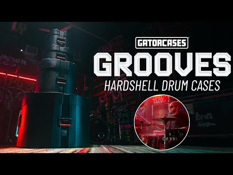 Gator Grooves GPCJZFUSIONPACK Drum Kit Hard Case Jazz Fusion Pack