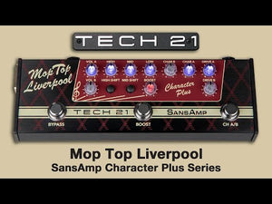 Tech 21 CPSMTL SansAmp Character Plus Series Mop Top Liverpool Effects Pedal