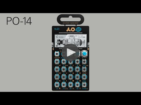 Teenage Engineering Pocket Operator PO-16 Factory - Lead Synthesizer for Keys Melodies