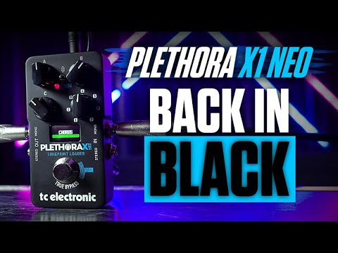 TC Electronic Plethora X1 NEO Toneprint Loader Effects Pedal - Black Finish