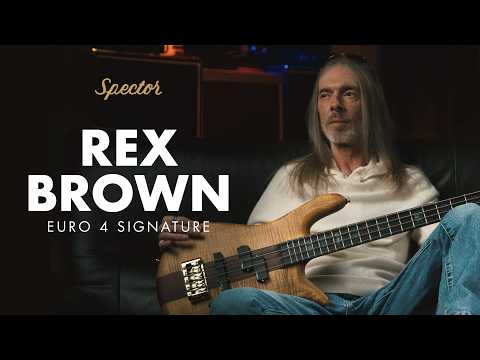 Spector Euro 4 Rex Brown Signature Bass Guitar Desert Gold w/ EMGs - EURO4REX