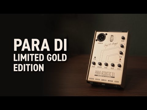 LR Baggs Para DI Acoustic Guitar Preamp Pedal 5 Band EQ Direct