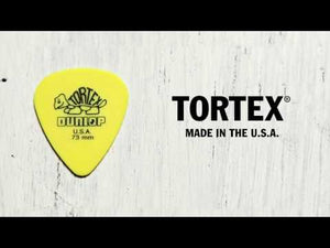 Jim Dunlop Guitar Pick .60mm Tortex Standard - Orange w/ Belfield Music BM Logo (Single)
