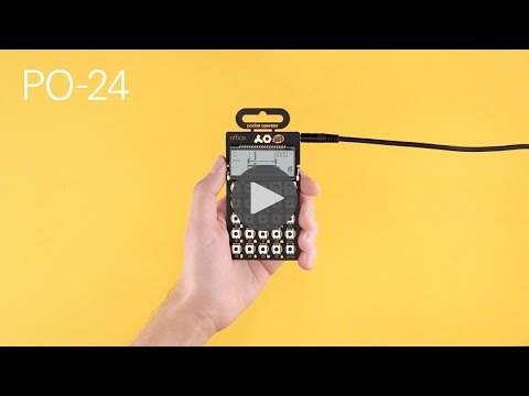 Teenage Engineering Pocket Operator PO-24 Office - Noise Percussion Drum machine & Sequencer