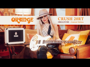 Orange Limited Edition Orianthi Crush 20RT Guitar Amplifier 20w Combo Amp - White w/ Reverb & Tuner