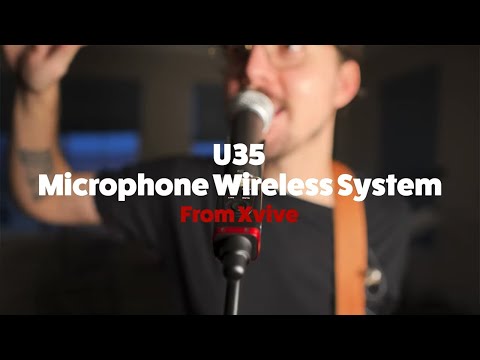 XVIVE U35D Dual Wireless System 5.8Ghz for Dynamic Mic or Speakers