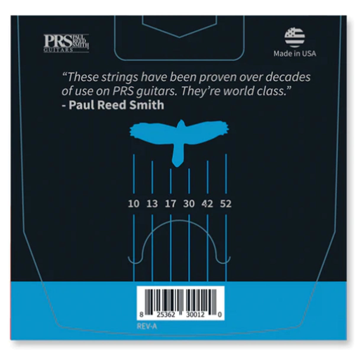 PRS Classic Electric Guitar Strings Light Top Heavy Bottom 10-52